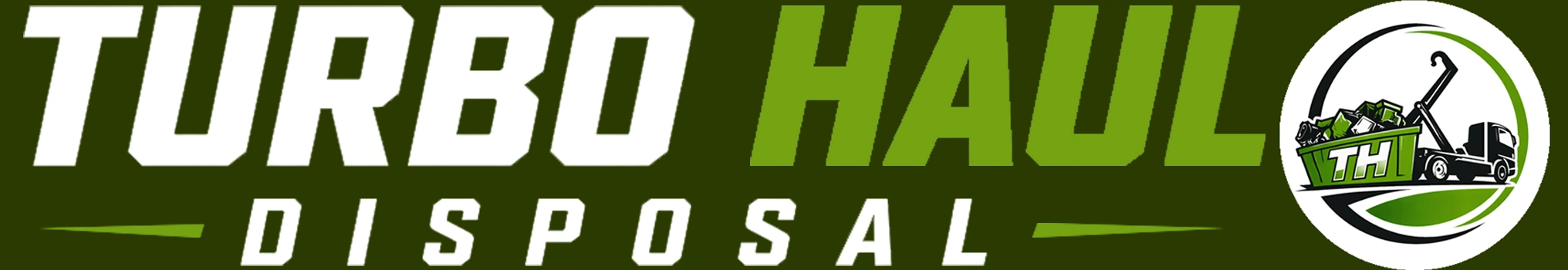 Turbo Haul Disposal junk removal and bin rental logo