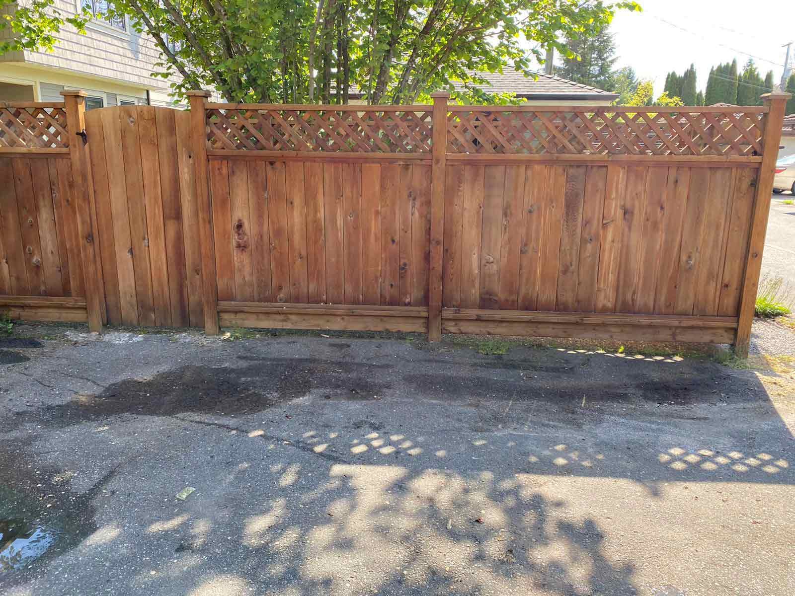 Clean driveway after renovation debris removal by Turbo Haul Disposal